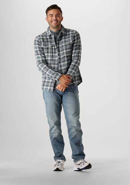 Blaue PURE PATH Overshirt REGULAR FIT SHIRTS OVER201 - large