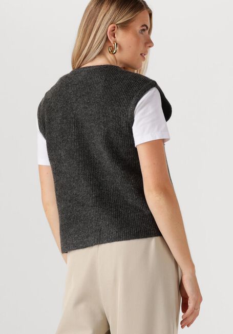 Dunkelgrau NEO NOIR Strickjacke EVEREST KNIT VEST - large