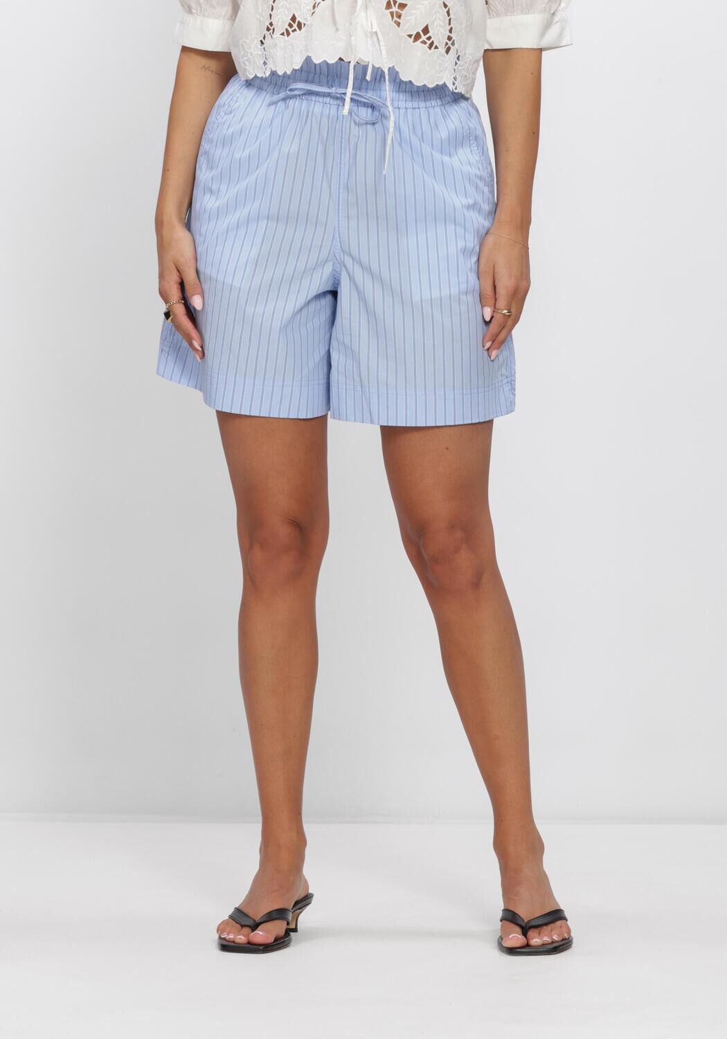 Blaue ROUGE EDIT Kurze Hose ROUPAIGE HW W/F SHORTS - large