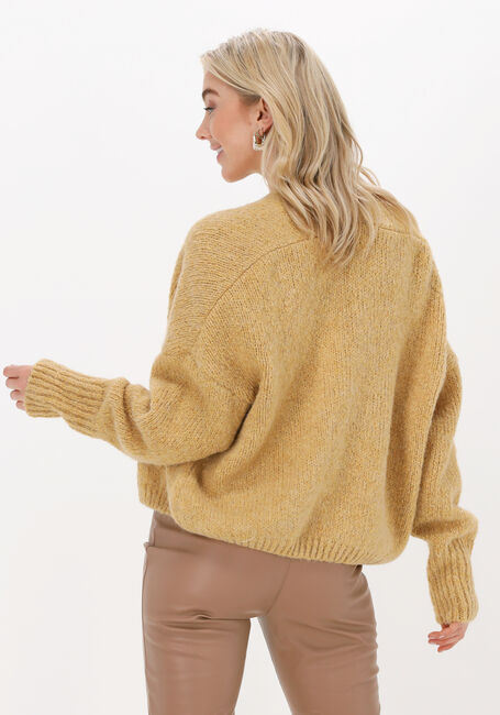 Gelbe KNIT-TED Strickjacke BECKY - large