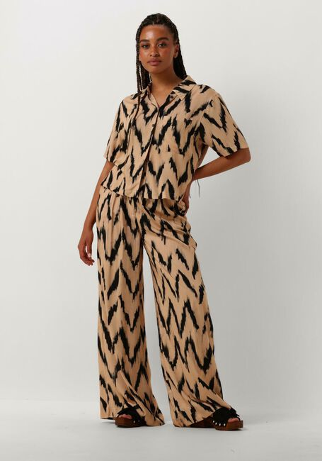 Beige AAIKO Weite Hose FREDERIQUE IKAT VIS 528 - large
