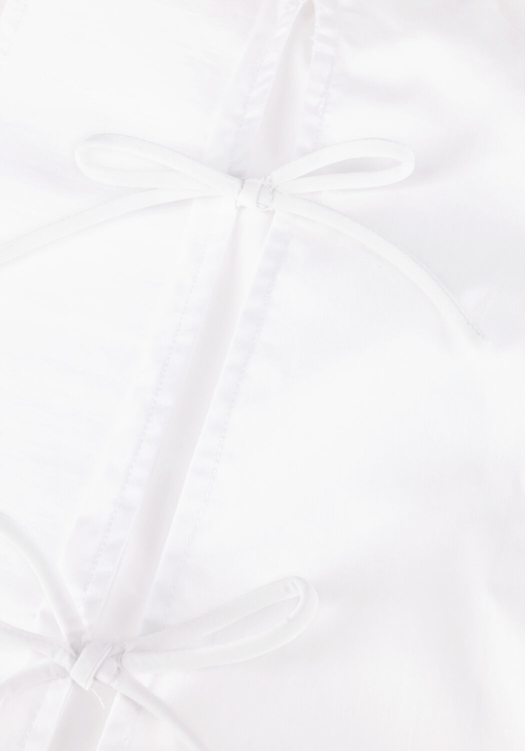 Wei&szlig;e CO'COUTURE Blusen POPPY TIE SLEEVE SHIRT - large