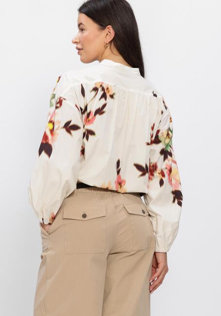 Mehrfarbige/Bunte SUMMUM Blusen BLOUSE FADED FLOWER - large