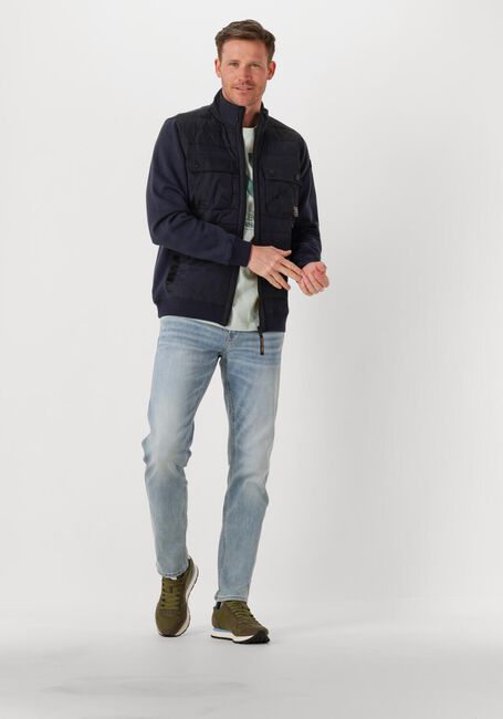 Schwarze PME LEGEND Jack ZIP JACKET SWEAT MIXED PADDED - large
