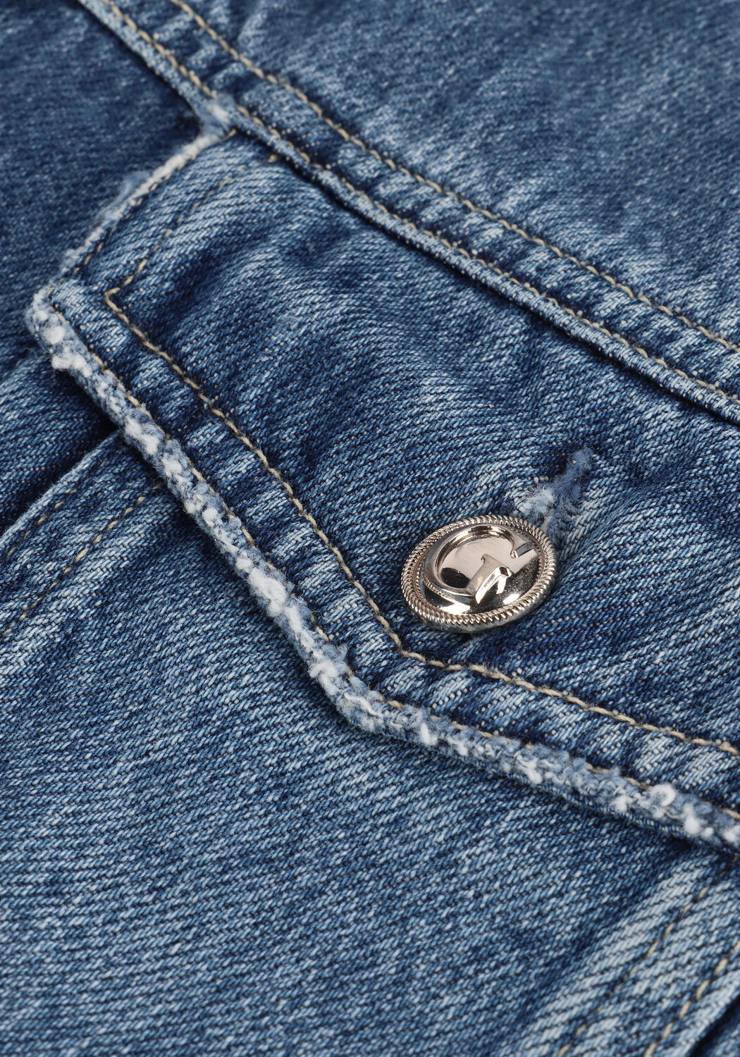 Dunkelblau GUESS Jeansjacke KLAUDY JACKET - large