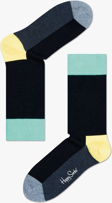 Schwarze HAPPY SOCKS Socken FIVE COLOUR - large