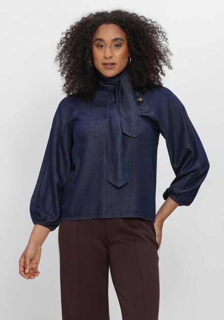 Blaue AIMEE THE LABEL Blusen JESPERW6 BLOUSE - large