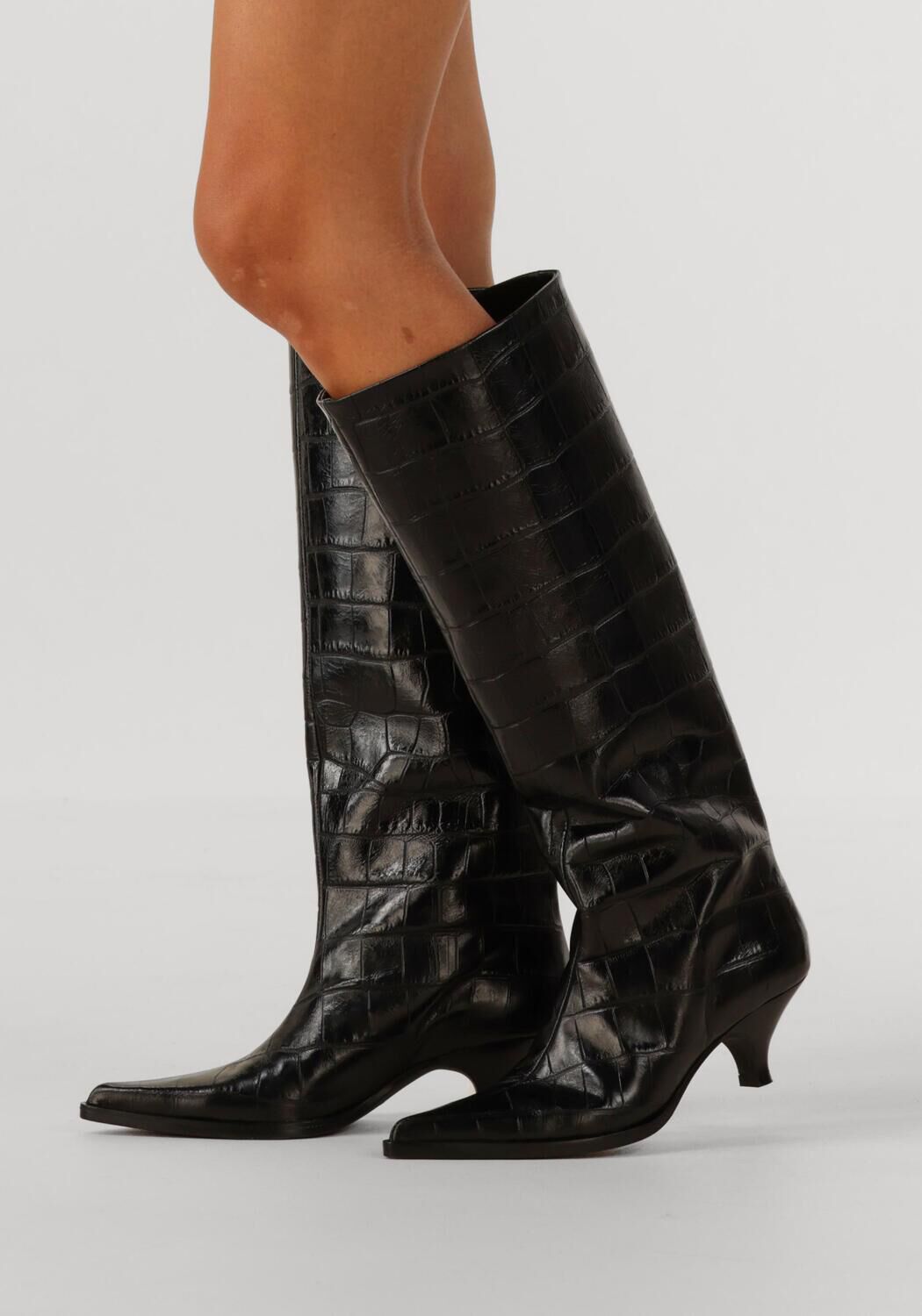 Schwarze STRATEGIA Stiefel E-4301-C - large