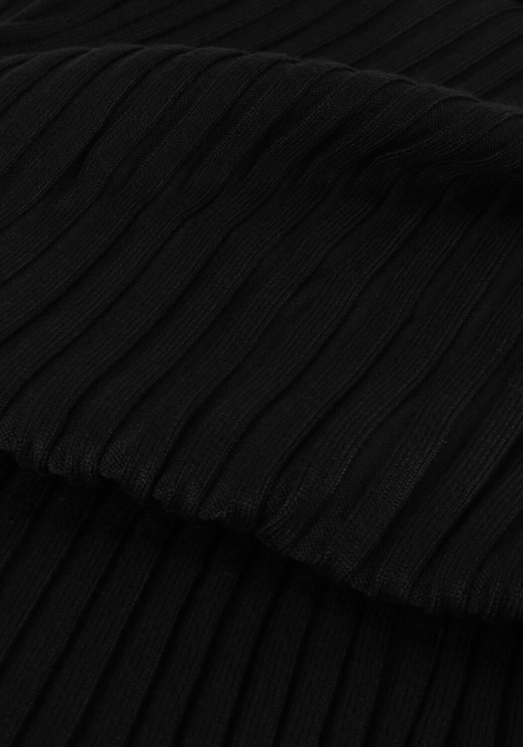 Schwarze CC HEART Midikleid CC HEART ELENA KNIT DRESS - large