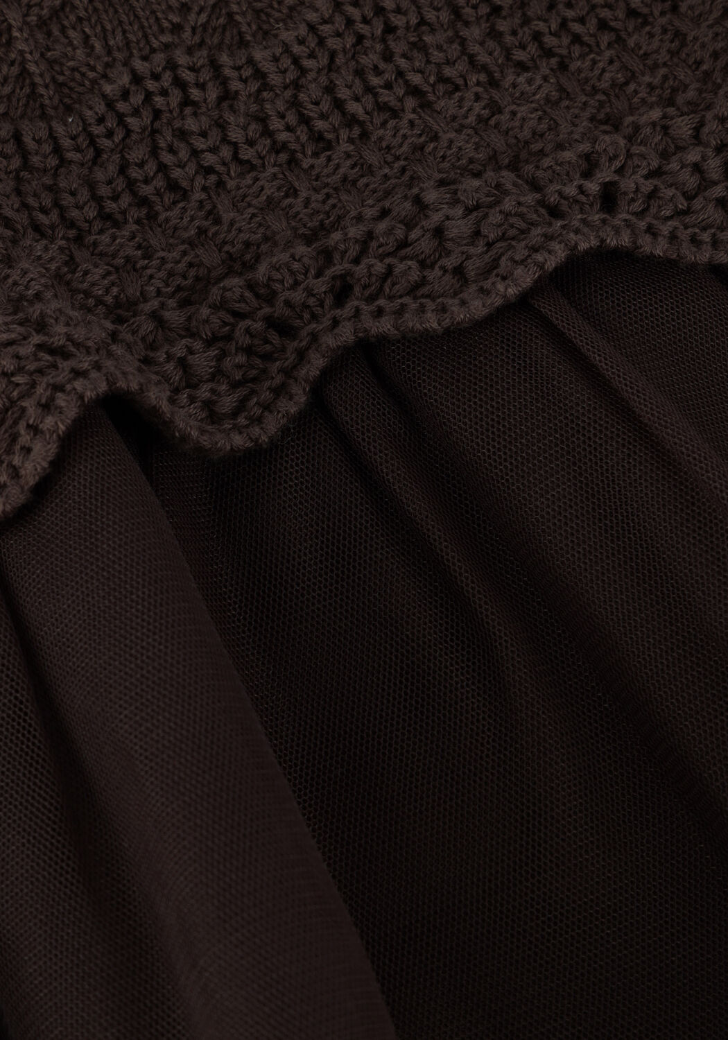 Braune BAJE STUDIO Minikleid GEMMI - large