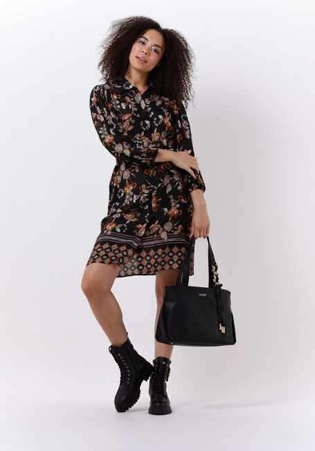 Schwarze LIU JO Minikleid ABITO TS.NAV TWILL - large