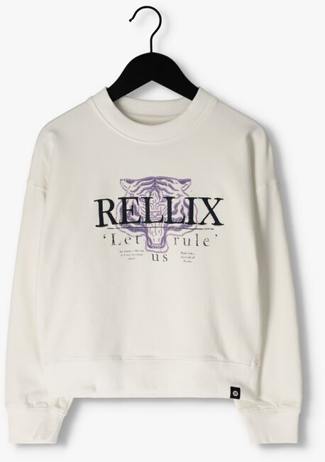 Weiße RELLIX Sweatshirt SWEATER TIGER RELLIX - large