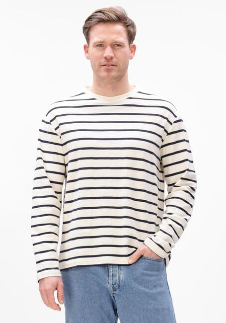 Blaue ANERKJENDT T-shirt AKSANDER SWEAT - large