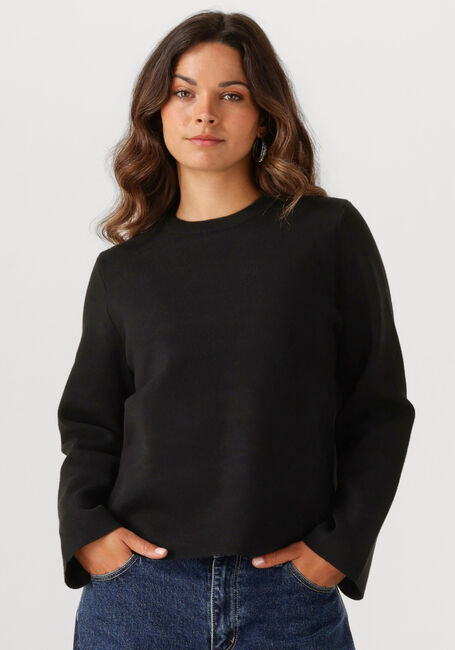 Schwarze OBJECT Pullover OBJREYNARD O-NECK PULLOVER - large