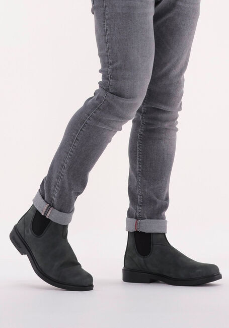 Schwarze BLUNDSTONE Chelsea Boots DRESS BOOT HEREN - large