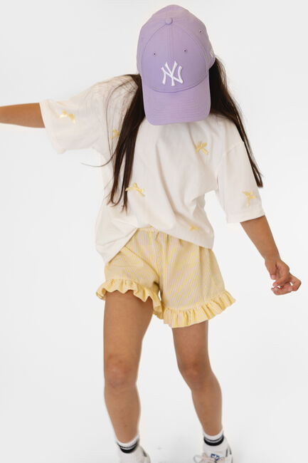 Gelbe Salty Stitch Kurze Hose STRIPES RUFFLE SHORT - large