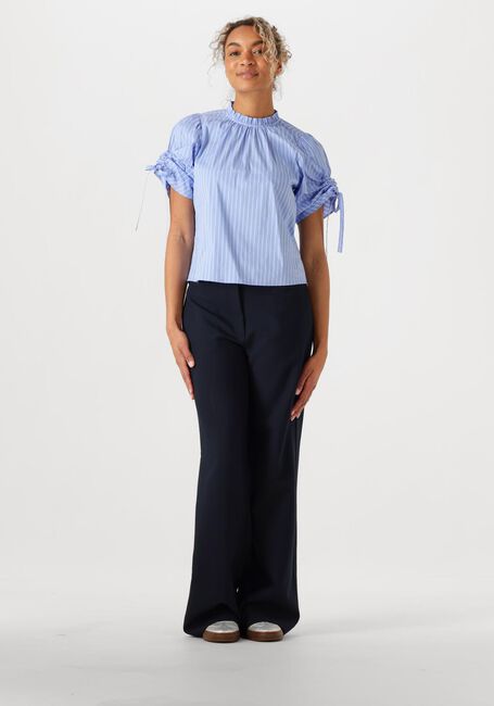 Hellblau CO'COUTURE Blusen DIVIACC PUFF SS BLOUSE - large