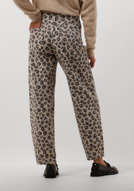 Braune BY-BAR Mom jeans LEW CHEETAH PANT - large