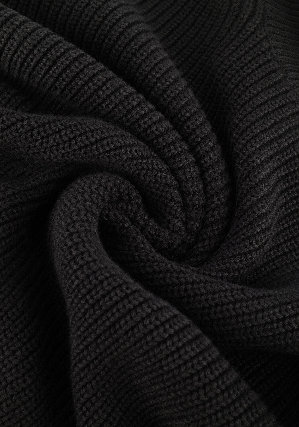 Schwarze CALVIN KLEIN Rollkragenpullover CK CHUNKY ROLL NECK - large