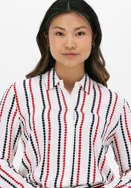 Weiße TOMMY HILFIGER Blusen VISCOSE FLEUR BLOUSE - large