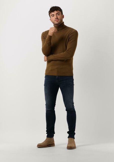 Grüne CALVIN KLEIN Rollkragenpullover MERINO TURTLE NECK - large