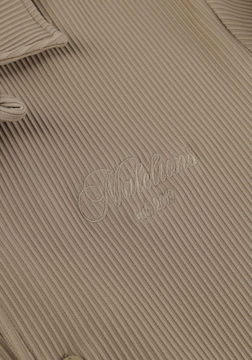 Gr&uuml;ne MALELIONS Casual-Oberhemd RIBBED SCRIPT SHIRT - large