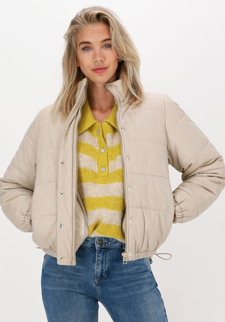 Wei&szlig;e GOOSECRAFT Wattierte Jack GCC CHARLIE PUFFER - large