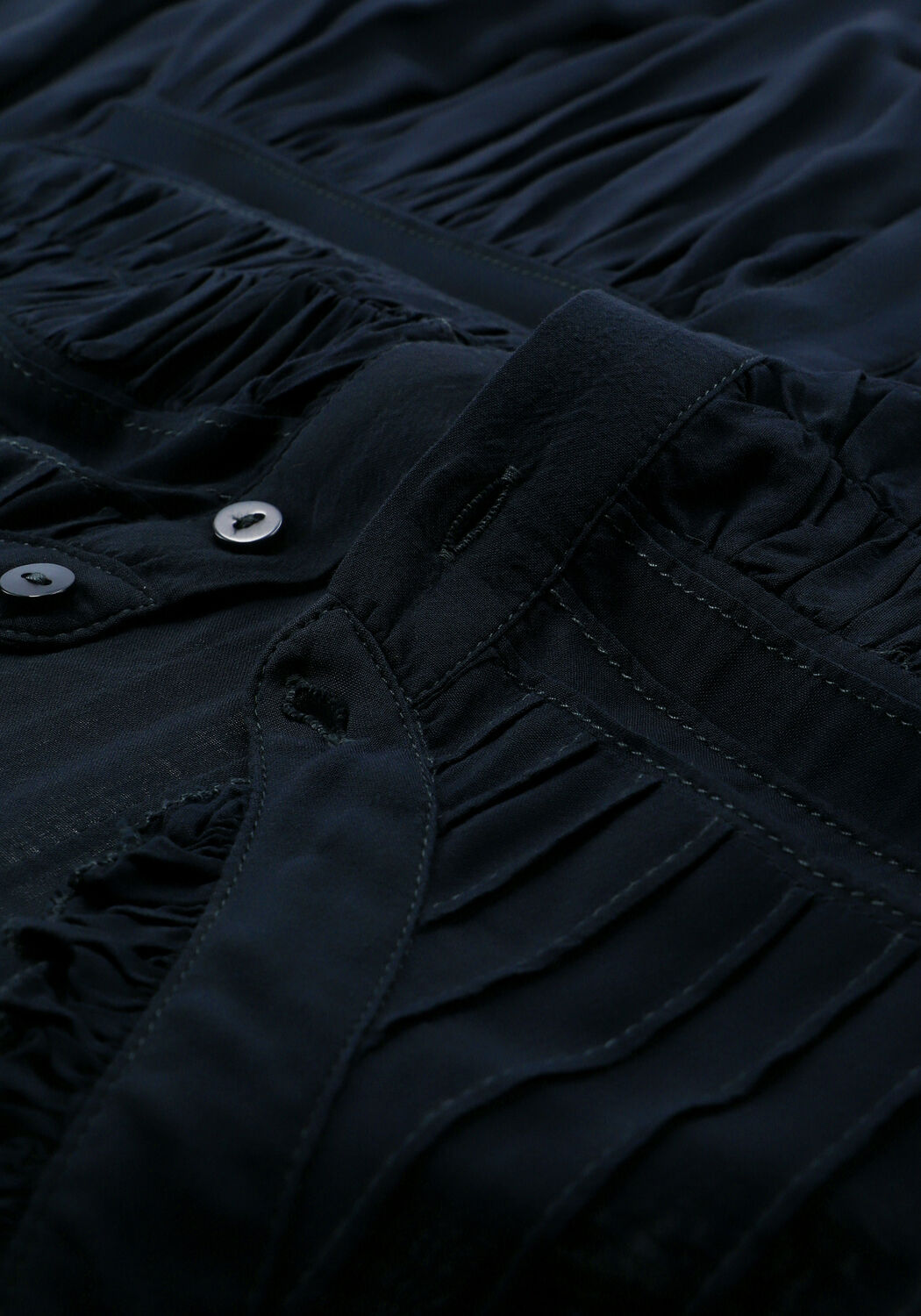 Graue LOLLYS LAUNDRY Blusen CARA SHIRT - large