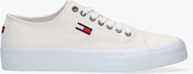 Weiße TOMMY HILFIGER Sneaker low LONG LACE UP VULC - large
