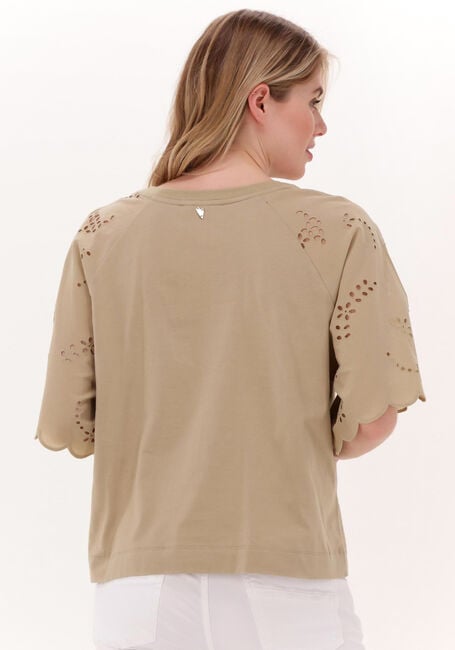 Khaki MOS MOSH T-shirt AWE O-SS ANGLALEE TEE - large