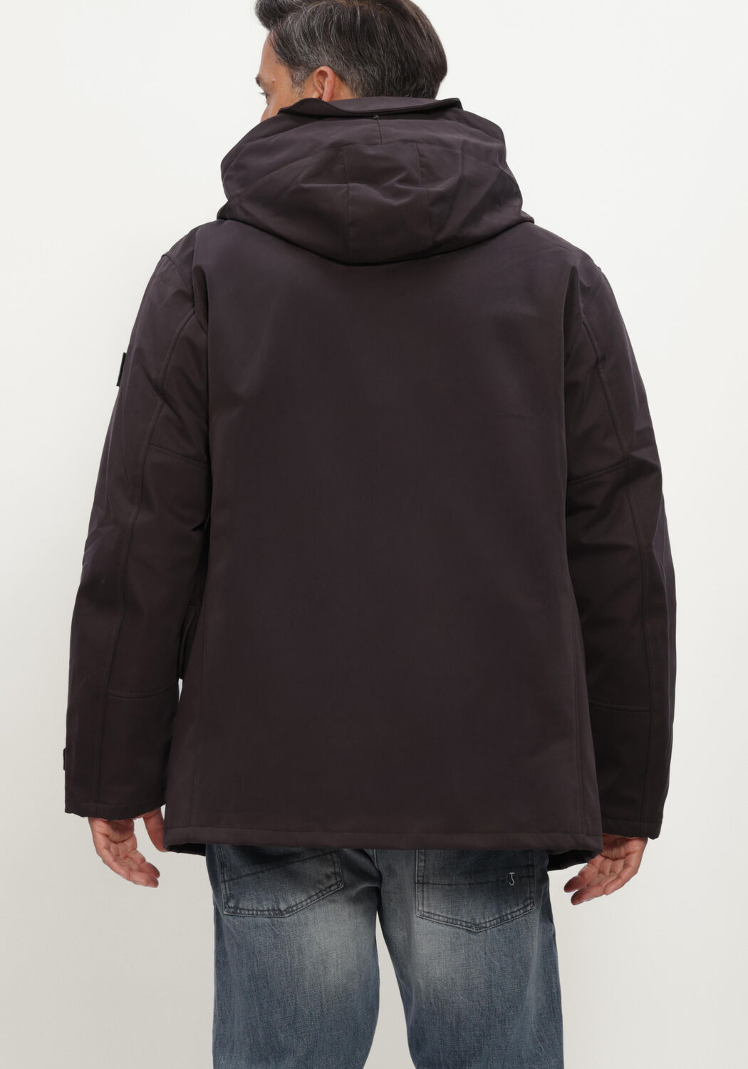 Braune BUTCHER OF BLUE Winterjacken KNOX JACKET - large