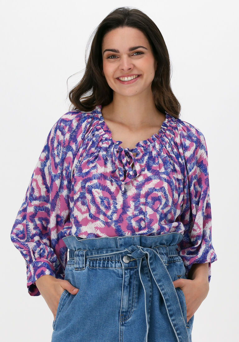 blaue suncoo bluse lea