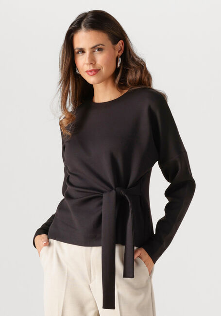 Schwarze INWEAR Top TRIIW VINCENTIW KNOT BLOUSE - large