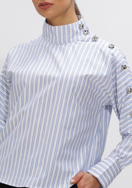 Blaue CO'COUTURE Blusen DEVIN ASYM CC BUTTON BLOUSE - large