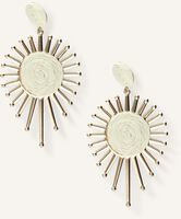 Goldfarbig NOTRE-V Ohrringe EARRING SPARK - medium