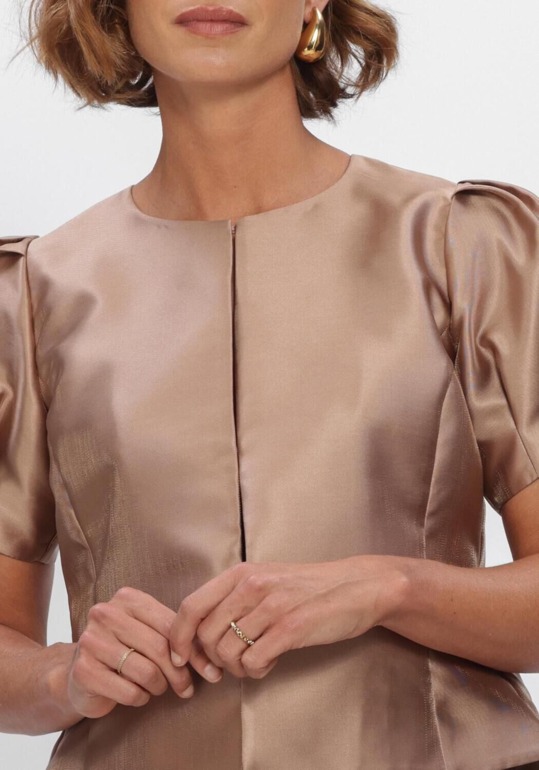 Bronzefarbene DEA KUDIBAL Blusen OLETTA - large