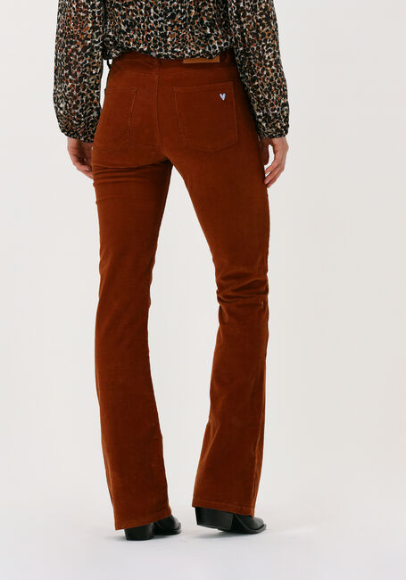 Cognacfarbene FABIENNE CHAPOT Schlaghose EVA CURDUROY FLARE TROUSERS - large