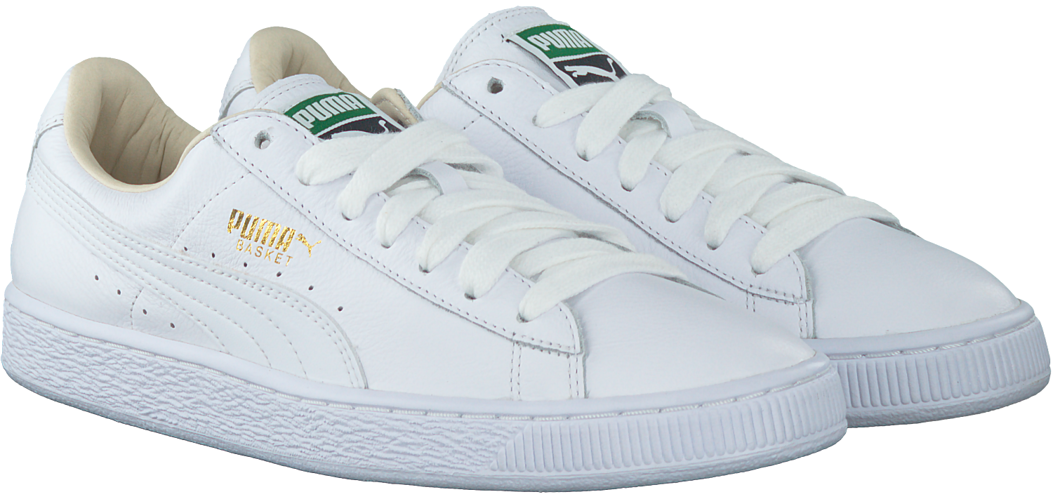 Weiße PUMA Sneaker BASKET CLASSIC MEN | Omoda