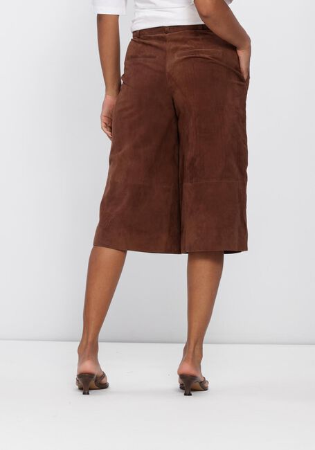 Braune STUDIO AR Bermuda's MATILDE GOAT SUEDE - large