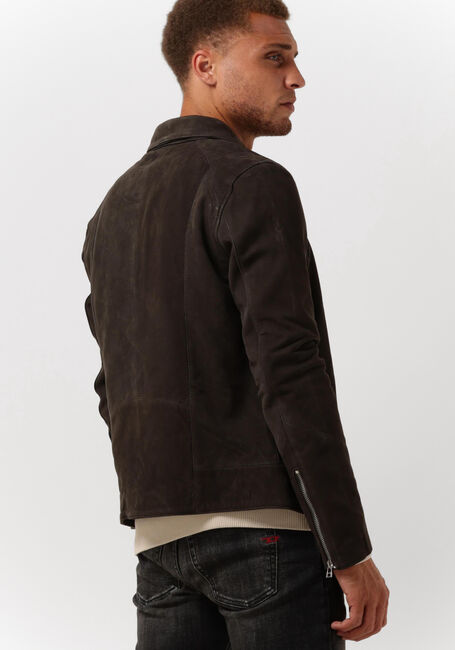 Olive GOOSECRAFT Lederjack ROD JACKET - large