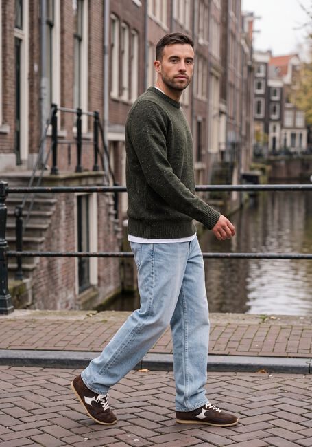 Dunkelgr&uuml;n JC RAGS Pullover CREW-NECK SWEATER BUD - large