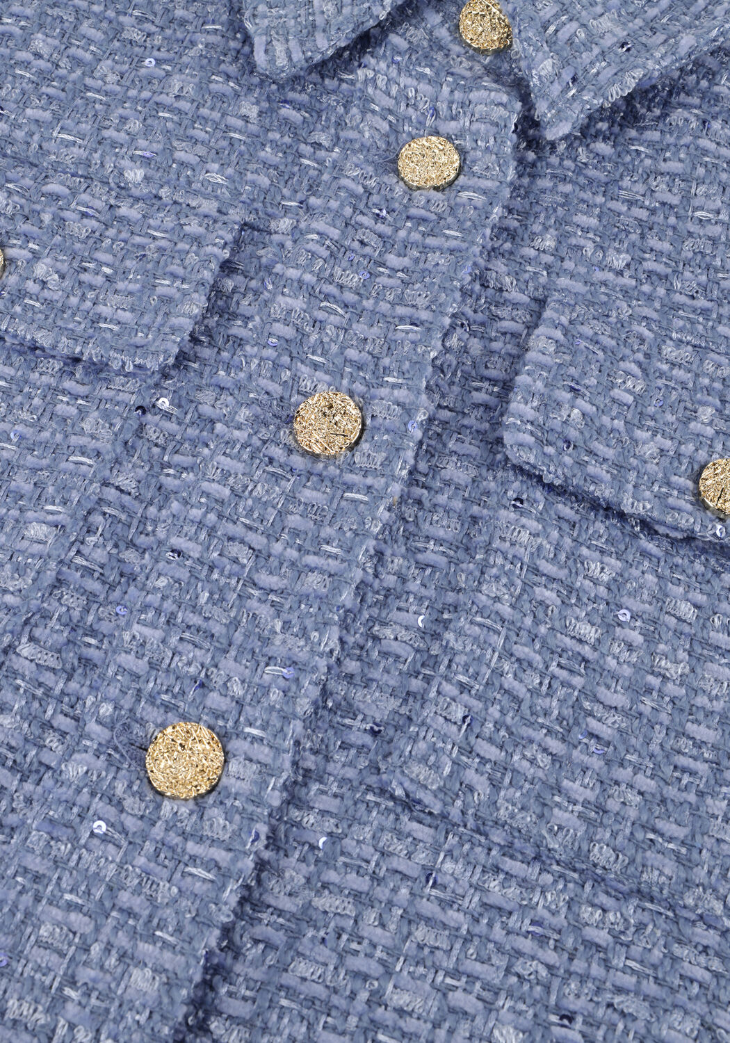 Blaue FREEBIRD Blazers WV-BOUCLE-CHENILLE-26-1 - large