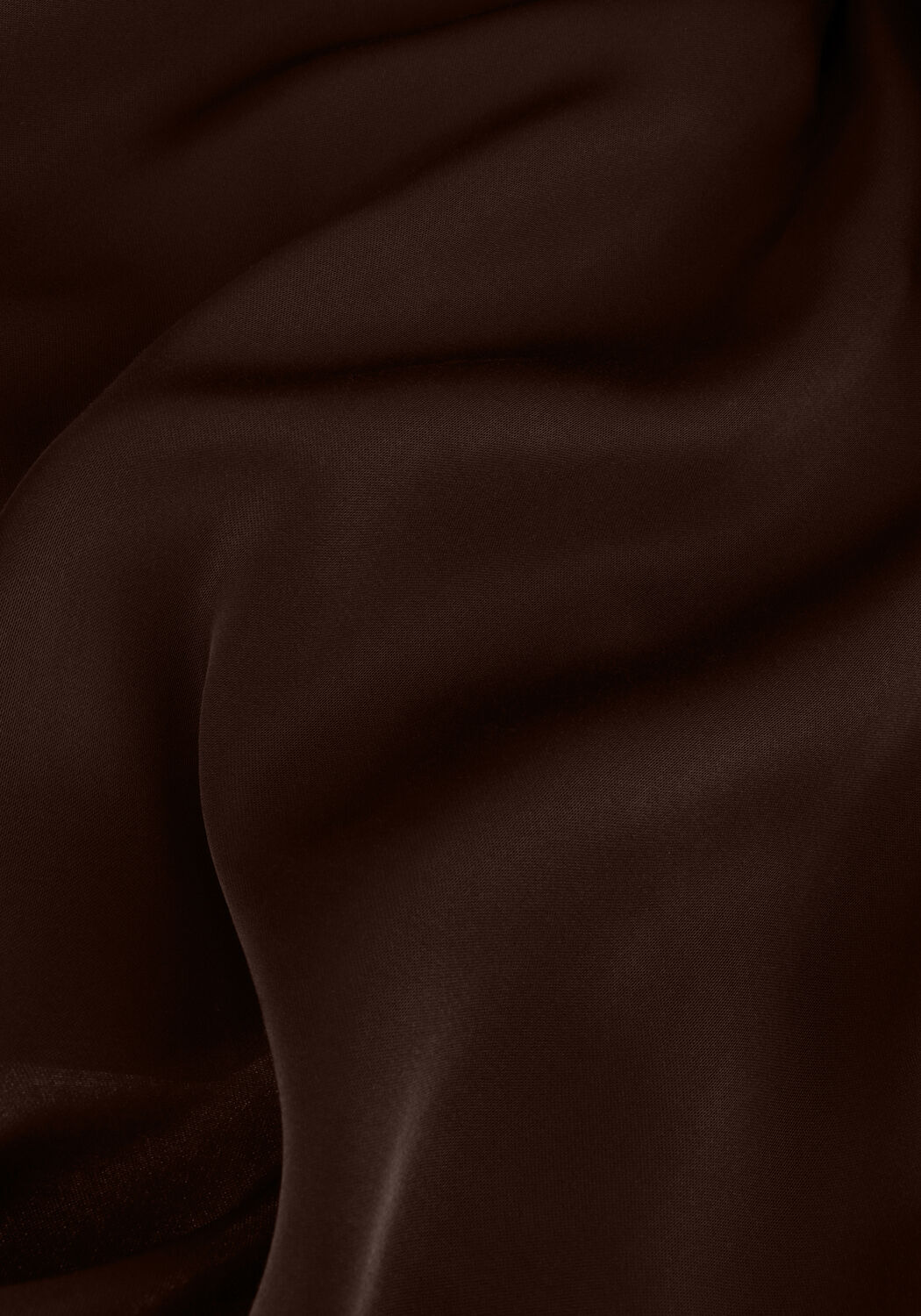 Braune SELECTED WOMEN Blusen SLFMARIBELL LS SATIN TOP B - large