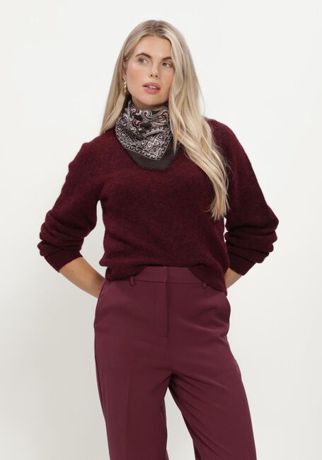 Bordeaux Y.A.S. Pullover YASJOHI LS WOOL BLEND PULLOVER - large