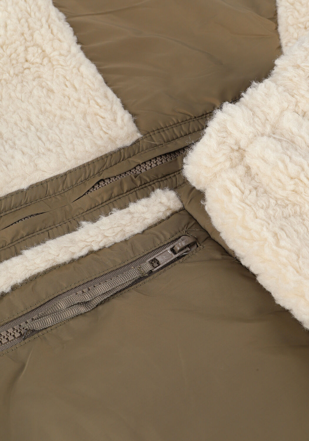 Gr&uuml;ne CO'COUTURE Teddy-Jacke TEDDY FLEECE JACKET - large