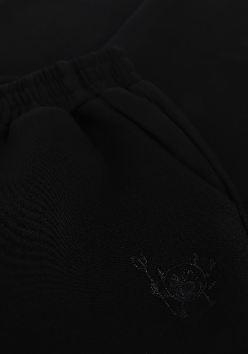 Schwarze HUNKON Jogginghose 453 SARA SWEATPANTS - large