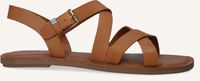 Cognacfarbene TOMS Flache Sandalen WM SICILY SAND Cognacfarbene TOMS Flache Sandalen WM SICILY SAND - medium
