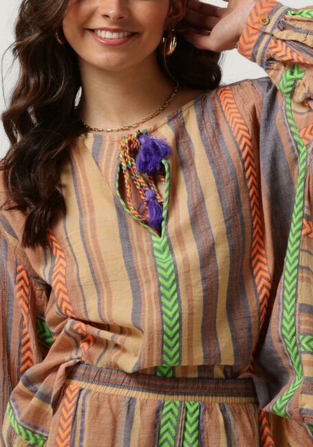 Mehrfarbige/Bunte DEVOTION Blusen MYRTO - large