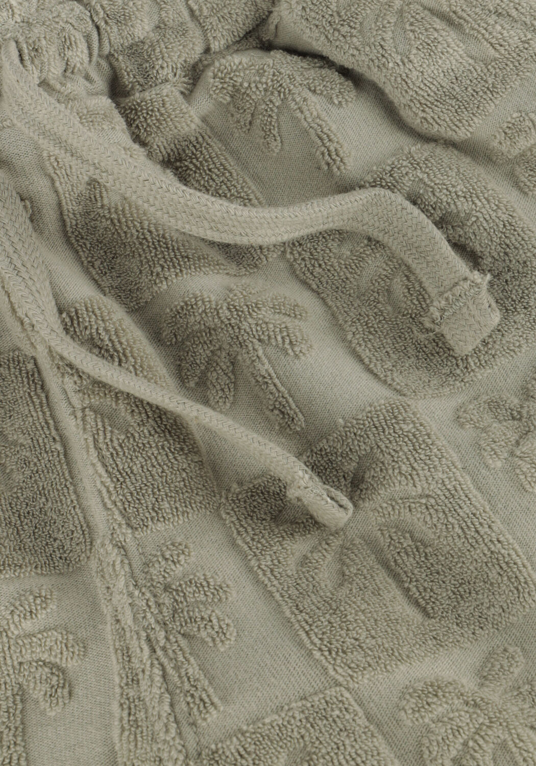 Taupe RYLEE + CRU Kurze Hose RELAXED SHORT PALM CHECK - large