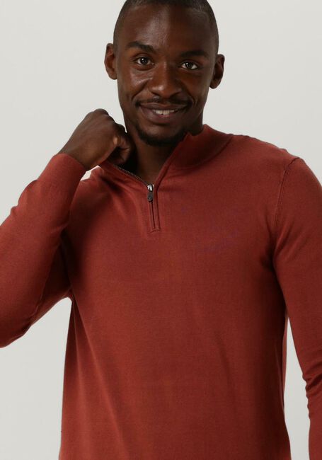 Rote PUREWHITE Pullover SEASONAL ESENTIAL HALF ZIP - large